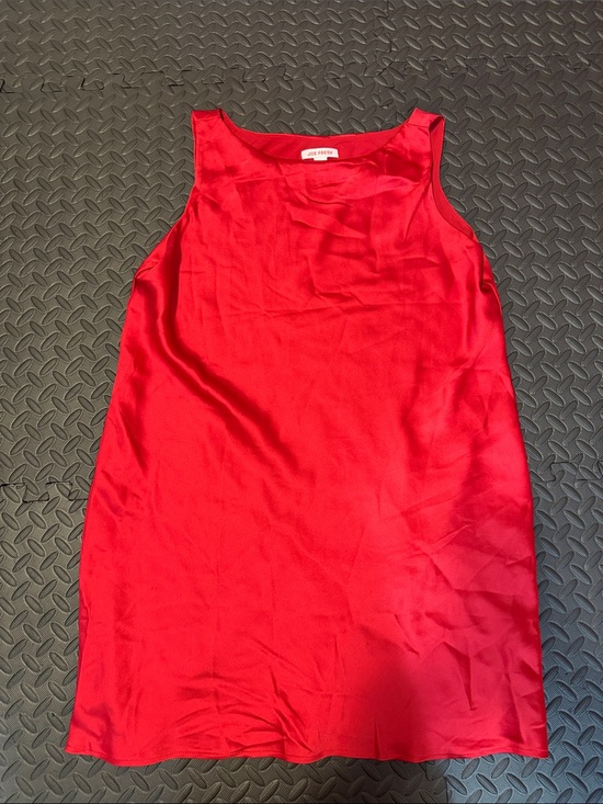 Joe Fresh Dresses & Skirts - Joe Fresh Vibrant Red Satin Tank Dress